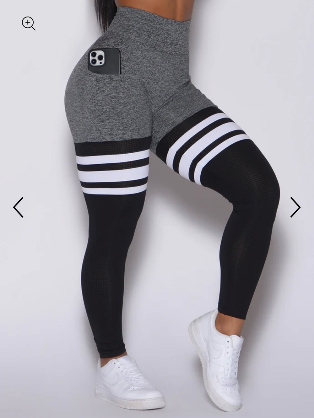 Bombshell Sportswear SCRUNCH THIGH-HIGHS